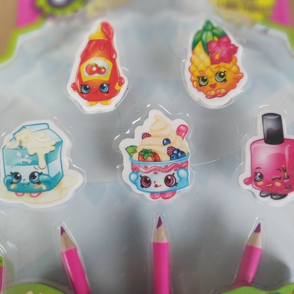 SHOPKINS | Erasers Set of 5 - Picture 2 of 3
